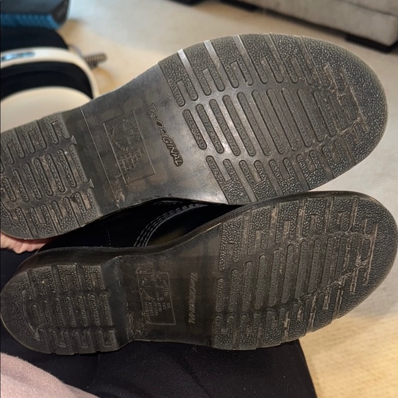 Gold Chroma Doc Martens 1460 Pascal Leather Boots - Picture 7 of 11